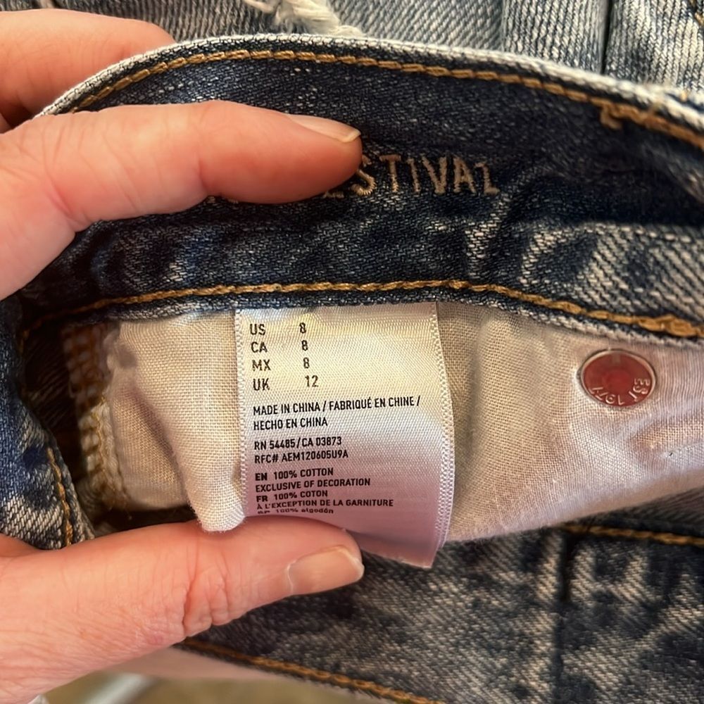 American Eagle Outfitters Vintage Festival shorts 8 - Picture 5 of 5
